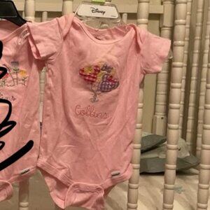 3-6 Month "Collins" Embroidered Onesie